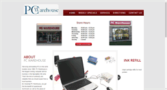 Desktop Screenshot of pcwarehousema.com